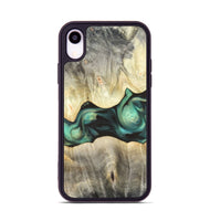 iPhone Xr Wood Phone Case - Vanessa (Green, 820142)