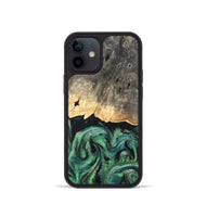 iPhone 12 mini Wood Phone Case - Betsy (Green, 820144)