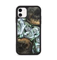 iPhone 11 Wood Phone Case - Lyra (Green, 820147)