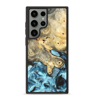 Galaxy S23 Ultra Wood Phone Case - Syble (Blue, 820155)