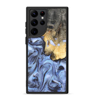 Galaxy S22 Ultra Wood Phone Case - Ainsley (Blue, 820169)