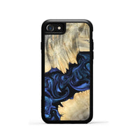 iPhone SE Wood Phone Case - Carli (Blue, 820170)