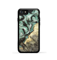 iPhone SE Wood Phone Case - Johana (Green, 820172)