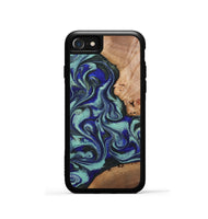 iPhone SE Wood Phone Case - Kaci (Green, 820173)