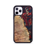iPhone 11 Pro Wood Phone Case - Latasha (Red, 820185)