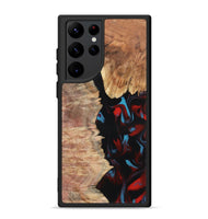 Galaxy S22 Ultra Wood Phone Case - Velva (Red, 820188)
