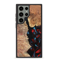 Galaxy S23 Ultra Wood Phone Case - Velva (Red, 820188)