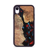 iPhone Xr Wood Phone Case - Velva (Red, 820188)