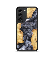 Galaxy S22 Wood Phone Case - Nadia (Black & White, 820193)