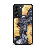 Galaxy S22 Plus Wood Phone Case - Nadia (Black & White, 820193)