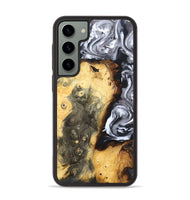 Galaxy S23 Plus Wood Phone Case - Kaye (Black & White, 820195)