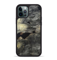 iPhone 12 Pro Max Wood Phone Case - Halley (Wood Burl, 820202)