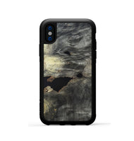 iPhone Xs Wood Phone Case - Halley (Wood Burl, 820202)