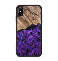 iPhone Xs Max Wood Phone Case - Sanford (Purple, 820209)