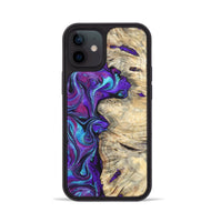 iPhone 12 Wood Phone Case - Felipe (Purple, 820210)