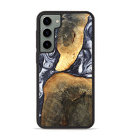 Galaxy S23 Plus Wood Phone Case - Londyn (Black & White, 820214)