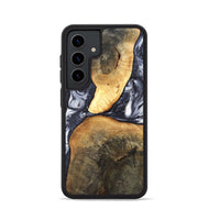 Galaxy S24 Wood Phone Case - Londyn (Black & White, 820214)