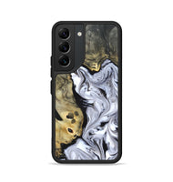 Galaxy S22 Wood Phone Case - Shirley (Black & White, 820215)