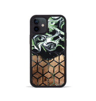 iPhone 12 mini Wood Phone Case - Debi (Pattern, 820225)