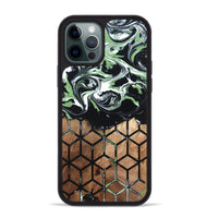 iPhone 12 Pro Max Wood Phone Case - Debi (Pattern, 820225)
