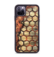 iPhone 11 Pro Max Wood Phone Case - Amber (Pattern, 820226)