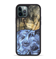 iPhone 12 Pro Max Wood Phone Case - Tillman (Blue, 820232)
