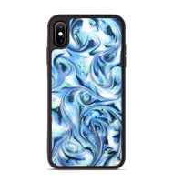 iPhone Xs Max ResinArt Phone Case - Markus (Blue, 820233)