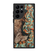 Galaxy S22 Ultra Wood Phone Case - Staci (Green, 820234)