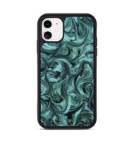 iPhone 11 ResinArt Phone Case - Laura (Ancient Olive, 820235)