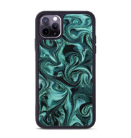 iPhone 11 Pro Max ResinArt Phone Case - Josh (Green, 820323)