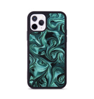 iPhone 11 Pro ResinArt Phone Case - Josh (Green, 820323)