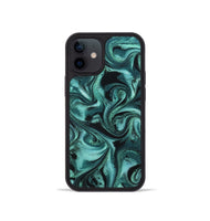 iPhone 12 mini ResinArt Phone Case - Josh (Green, 820323)