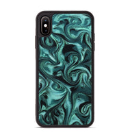 iPhone Xs Max ResinArt Phone Case - Josh (Green, 820323)
