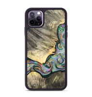 iPhone 11 Pro Max Wood Phone Case - Marcel (Green, 820326)
