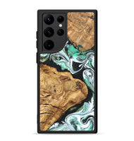 Galaxy S22 Ultra Wood Phone Case - Newt (Green, 820330)