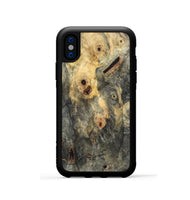 iPhone Xs Wood Phone Case - Rhea (Wood Burl, 820333)