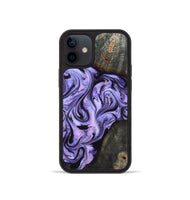 iPhone 12 mini Wood Phone Case - Adrien (Purple, 820336)
