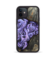 iPhone 12 Wood Phone Case - Adrien (Purple, 820336)