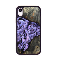 iPhone Xr Wood Phone Case - Adrien (Purple, 820336)