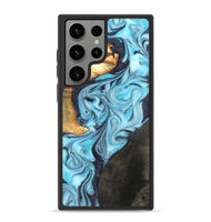 Galaxy S23 Ultra Wood Phone Case - Althea (Blue, 820357)