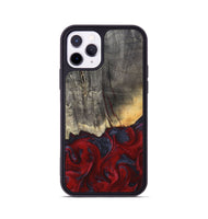 iPhone 11 Pro Wood Phone Case - Arjun (Red, 820368)