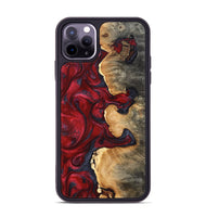 iPhone 11 Pro Max Wood Phone Case - Cortney (Red, 820369)