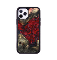 iPhone 11 Pro Wood Phone Case - Zyon (Red, 820370)