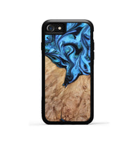 iPhone SE Wood Phone Case - Ruthie (Blue, 820392)