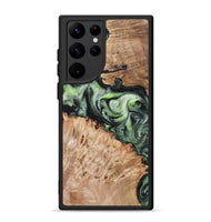Galaxy S22 Ultra Wood Phone Case - Bradyn (Green, 820394)