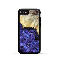 iPhone SE Wood Phone Case - Stoney (Purple, 820399)