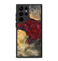 Galaxy S22 Ultra Wood Phone Case - Dream (Red, 820406)