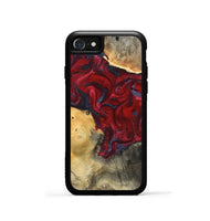 iPhone SE Wood Phone Case - Dream (Red, 820406)