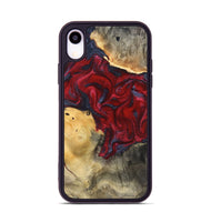 iPhone Xr Wood Phone Case - Dream (Red, 820406)