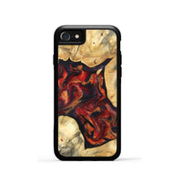 iPhone SE Wood Phone Case - Aylani (Red, 820408)
